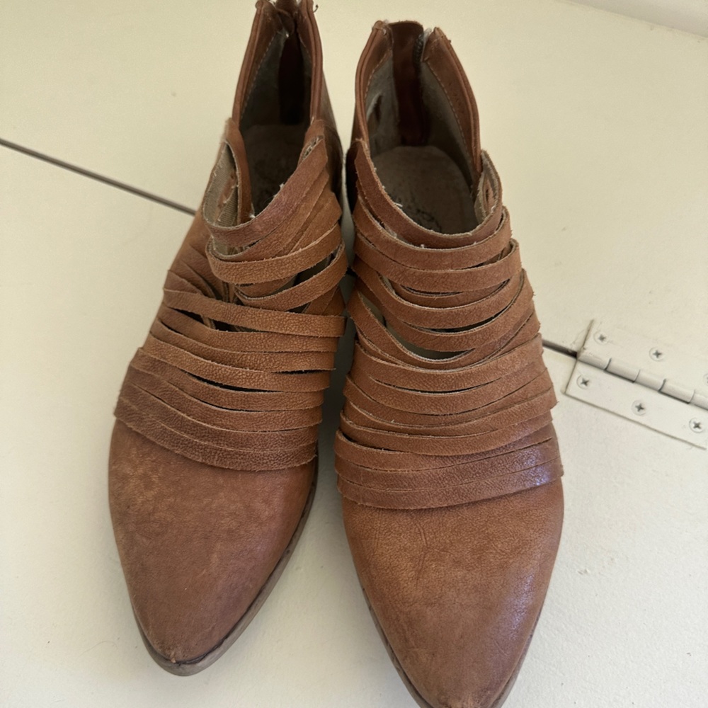 Free People Valley Strappy Boots